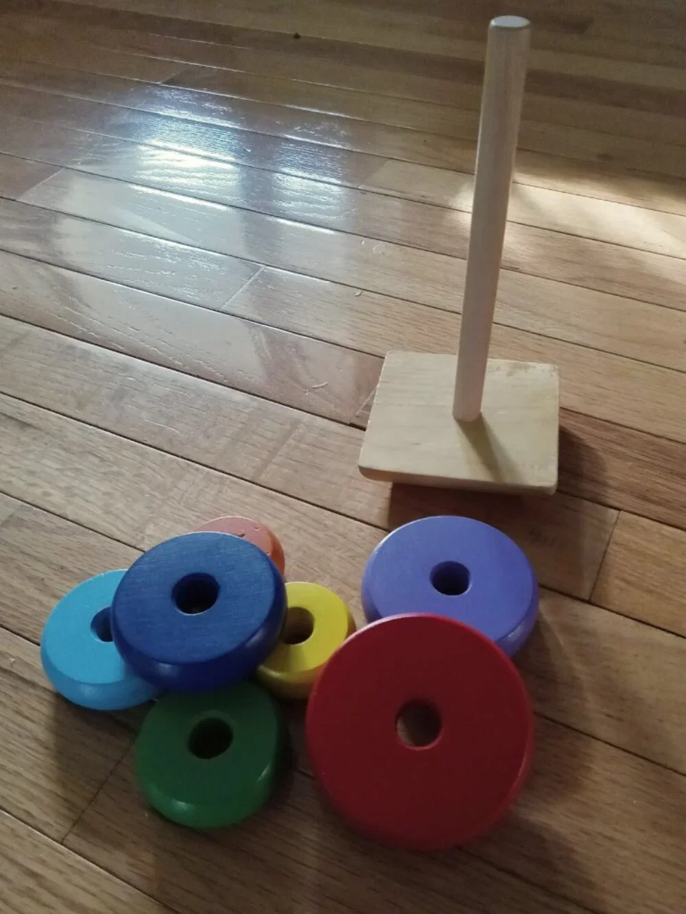 Rainbow Stacking Tower